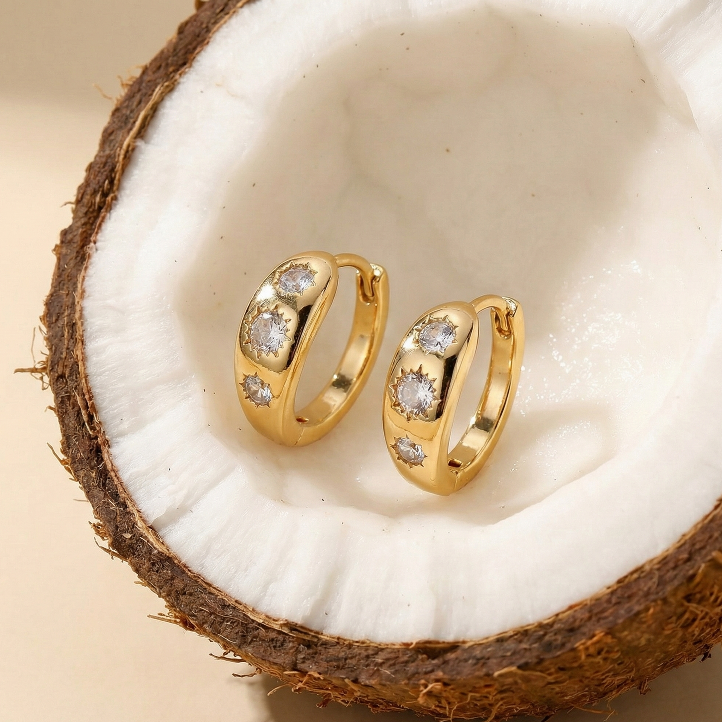 Boucle d'oreille Selenya